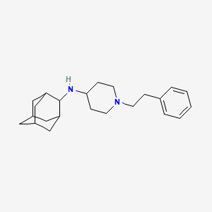 molecular formula C23H34N2 B5233130 N-2-adamantyl-1-(2-phenylethyl)-4-piperidinamine 