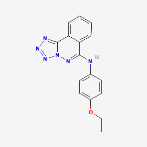 molecular formula C16H14N6O B5233151 N-(4-ethoxyphenyl)tetrazolo[5,1-a]phthalazin-6-amine 