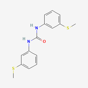 molecular formula C15H16N2OS2 B5233758 N,N'-bis[3-(methylthio)phenyl]urea 