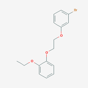 1-[2-(3-bromophenoxy)ethoxy]-2-ethoxybenzene