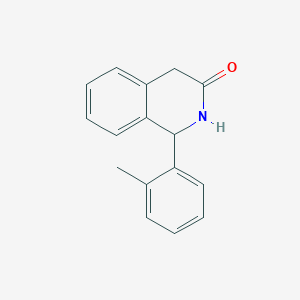 molecular formula C16H15NO B5234363 1-(2-methylphenyl)-1,4-dihydro-3(2H)-isoquinolinone 