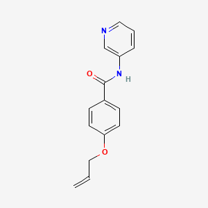molecular formula C15H14N2O2 B5234544 4-(allyloxy)-N-3-pyridinylbenzamide CAS No. 443731-54-2