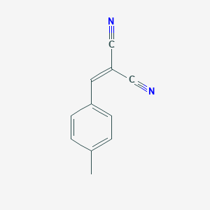 molecular formula C11H8N2 B052347 2-(4-甲基苄叉基)丙二腈 CAS No. 2826-25-7