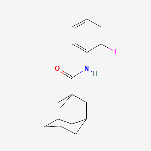 molecular formula C17H20INO B5234734 N-(2-iodophenyl)-1-adamantanecarboxamide 