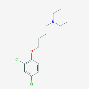 molecular formula C14H21Cl2NO B5234750 4-(2,4-dichlorophenoxy)-N,N-diethyl-1-butanamine 