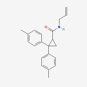 N-allyl-2,2-bis(4-methylphenyl)cyclopropanecarboxamide