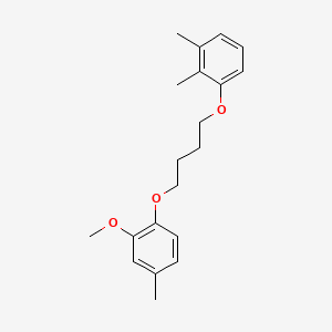 1-[4-(2-methoxy-4-methylphenoxy)butoxy]-2,3-dimethylbenzene