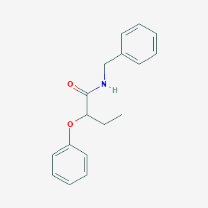 molecular formula C17H19NO2 B5235182 N-benzyl-2-phenoxybutanamide CAS No. 6121-61-5
