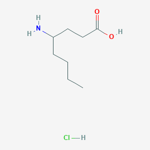 4-aminooctanoic acid hydrochloride