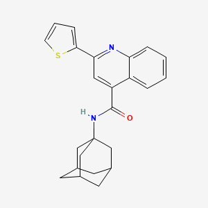 N-1-adamantyl-2-(2-thienyl)-4-quinolinecarboxamide
