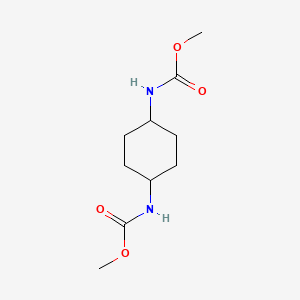 molecular formula C10H18N2O4 B5235262 dimethyl 1,4-cyclohexanediylbiscarbamate CAS No. 32175-29-4