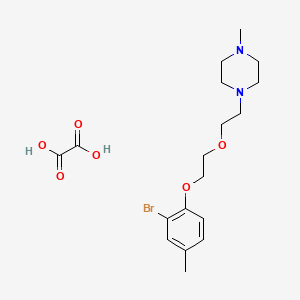 1-{2-[2-(2-bromo-4-methylphenoxy)ethoxy]ethyl}-4-methylpiperazine oxalate