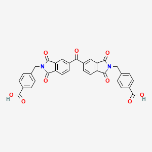 4,4'-{carbonylbis[(1,3-dioxo-1,3-dihydro-2H-isoindole-5,2-diyl)methylene]}dibenzoic acid