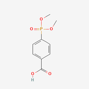 molecular formula C9H11O5P B5235891 4-(dimethoxyphosphoryl)benzoic acid 