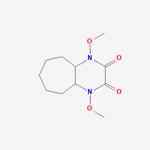 1,4-dimethoxyoctahydro-1H-cyclohepta[b]pyrazine-2,3-dione