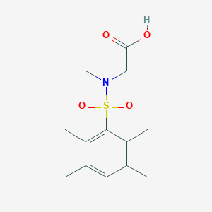 N-methyl-N-[(2,3,5,6-tetramethylphenyl)sulfonyl]glycine