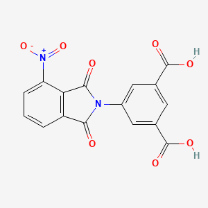5-(4-nitro-1,3-dioxo-1,3-dihydro-2H-isoindol-2-yl)isophthalic acid