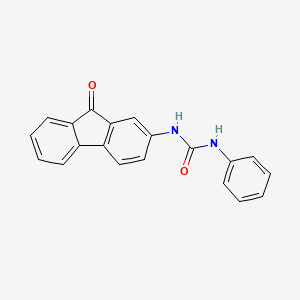 molecular formula C20H14N2O2 B5236320 N-(9-oxo-9H-fluoren-2-yl)-N'-phenylurea 