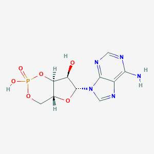 molecular formula C10H12N5O6P B052366 环磷酸腺苷 CAS No. 114697-05-1