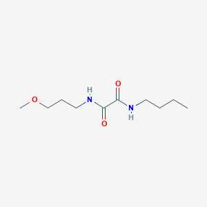 molecular formula C10H20N2O3 B5236616 N-butyl-N'-(3-methoxypropyl)ethanediamide 