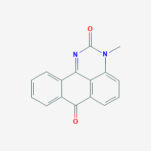 3-methyl-3H-benzo[e]perimidine-2,7-dione