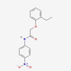 molecular formula C16H16N2O4 B5237385 2-(2-ethylphenoxy)-N-(4-nitrophenyl)acetamide 