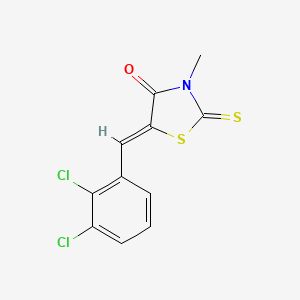 5-(2,3-dichlorobenzylidene)-3-methyl-2-thioxo-1,3-thiazolidin-4-one