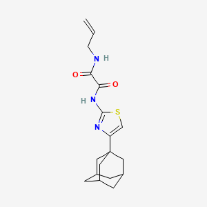 N-[4-(1-adamantyl)-1,3-thiazol-2-yl]-N'-allylethanediamide