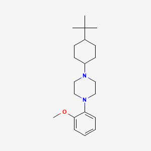 1-(4-tert-butylcyclohexyl)-4-(2-methoxyphenyl)piperazine