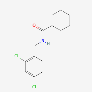 N-(2,4-dichlorobenzyl)cyclohexanecarboxamide