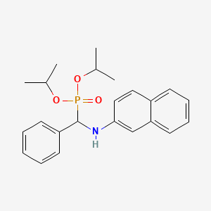 diisopropyl [(2-naphthylamino)(phenyl)methyl]phosphonate