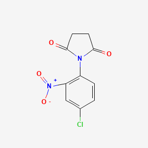 1-(4-Chloro-2-nitrophenyl)pyrrolidine-2,5-dione