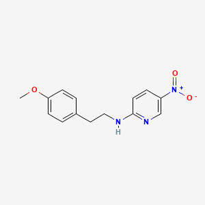 N-[2-(4-methoxyphenyl)ethyl]-5-nitropyridin-2-amine