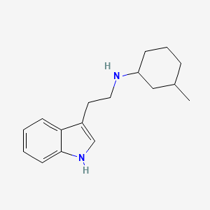 N-[2-(1H-indol-3-yl)ethyl]-3-methylcyclohexan-1-amine