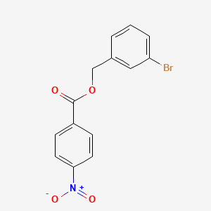 (3-bromophenyl)methyl 4-nitrobenzoate