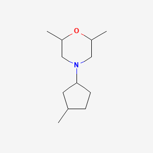 2,6-dimethyl-4-(3-methylcyclopentyl)morpholine