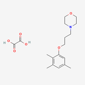 Oxalic acid;4-[3-(2,3,5-trimethylphenoxy)propyl]morpholine