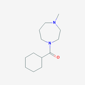 Cyclohexyl(4-methyl-1,4-diazepan-1-yl)methanone