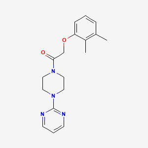 2-(2,3-DIMETHYLPHENOXY)-1-[4-(2-PYRIMIDINYL)PIPERAZINO]-1-ETHANONE