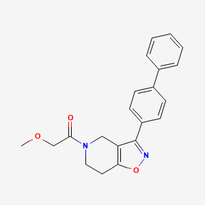 3-(4-biphenylyl)-5-(methoxyacetyl)-4,5,6,7-tetrahydroisoxazolo[4,5-c]pyridine