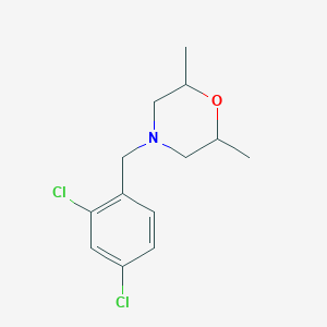 4-(2,4-dichlorobenzyl)-2,6-dimethylmorpholine