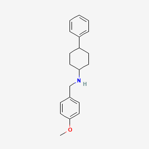 molecular formula C20H25NO B5239232 (4-methoxybenzyl)(4-phenylcyclohexyl)amine 