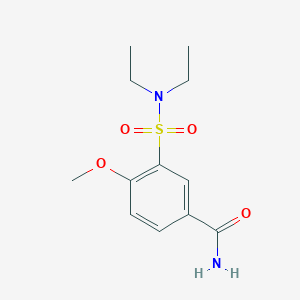 3-(Diethylsulfamoyl)-4-methoxybenzamide