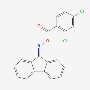 (Fluoren-9-ylideneamino) 2,4-dichlorobenzoate