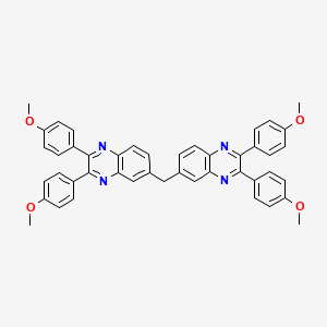 6,6'-methylenebis[2,3-bis(4-methoxyphenyl)quinoxaline]