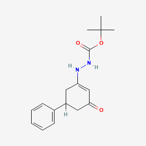 molecular formula C17H22N2O3 B5239760 D-Galactose, 6-deoxy-, phenylhydrazone(9CI) CAS No. 6035-58-1