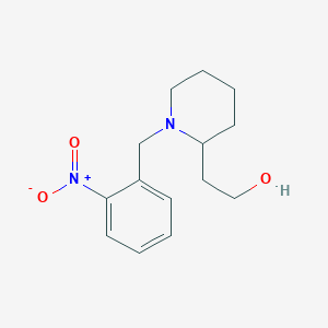 2-[1-(2-nitrobenzyl)-2-piperidinyl]ethanol