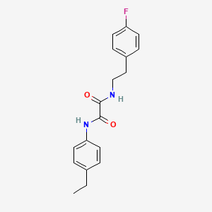 N'-(4-ethylphenyl)-N-[2-(4-fluorophenyl)ethyl]oxamide