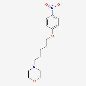 4-[5-(4-nitrophenoxy)pentyl]morpholine