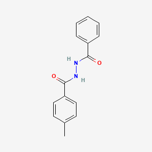 molecular formula C15H14N2O2 B5240364 N'-benzoyl-4-methylbenzohydrazide CAS No. 19338-21-7